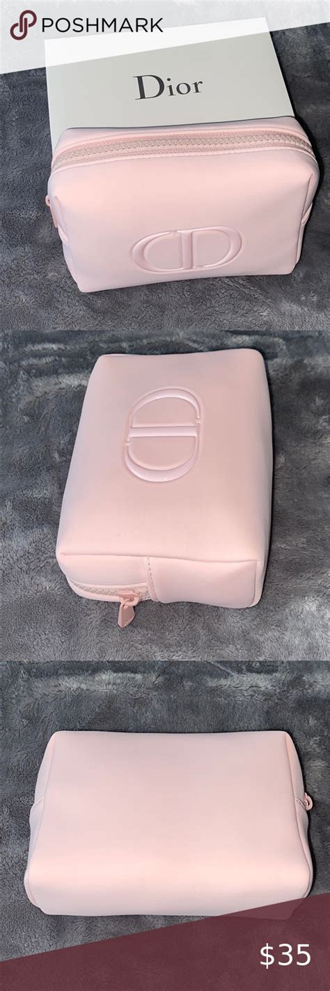 dior pink cosmetic bag|dior beauty bag pink.